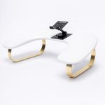 מעמד מקצועי לידיים עם מחזיק לטלפון